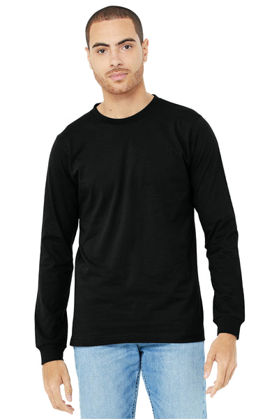 BELLA+CANVAS  ®  Unisex Jersey Long Sleeve Tee. BC3501 - Black