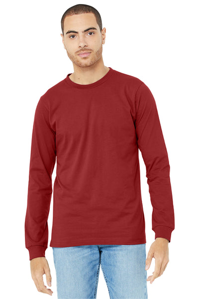 BELLA+CANVAS  ®  Unisex Jersey Long Sleeve Tee. BC3501 - Canvas Red