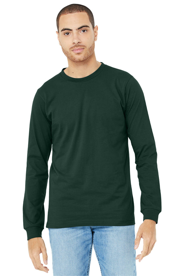 BELLA+CANVAS  ®  Unisex Jersey Long Sleeve Tee. BC3501 - Forest