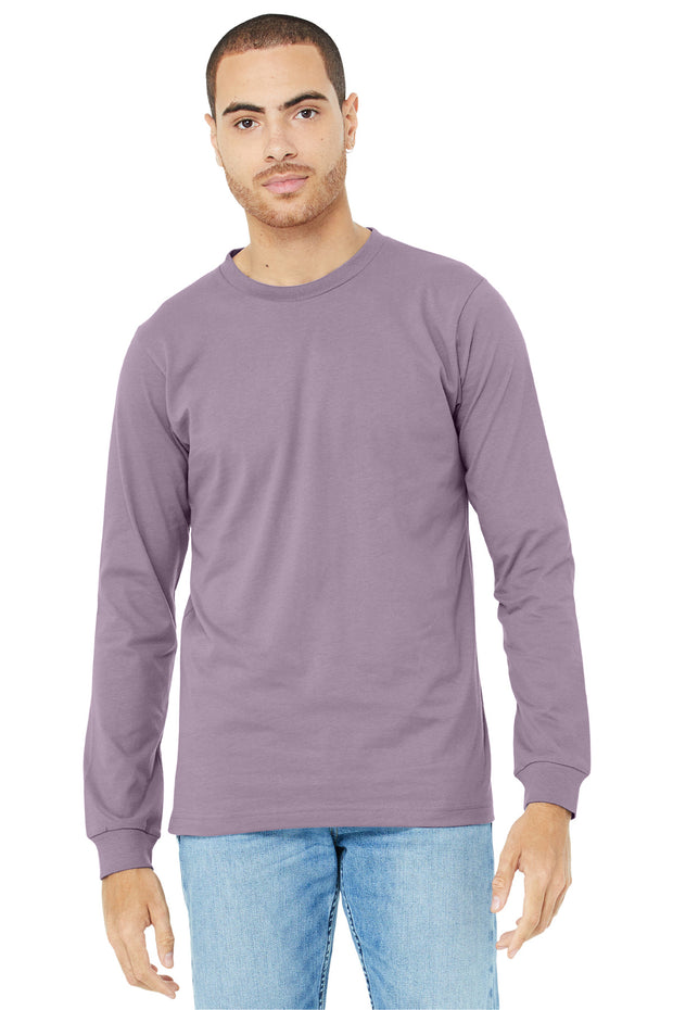 BELLA+CANVAS  ®  Unisex Jersey Long Sleeve Tee. BC3501 - Light Violet