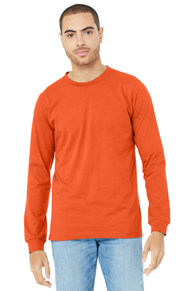BELLA+CANVAS  ®  Unisex Jersey Long Sleeve Tee. BC3501 - Orange