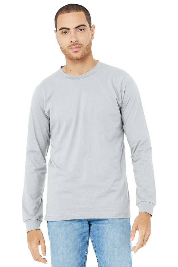 BELLA+CANVAS  ®  Unisex Jersey Long Sleeve Tee. BC3501 - Silver