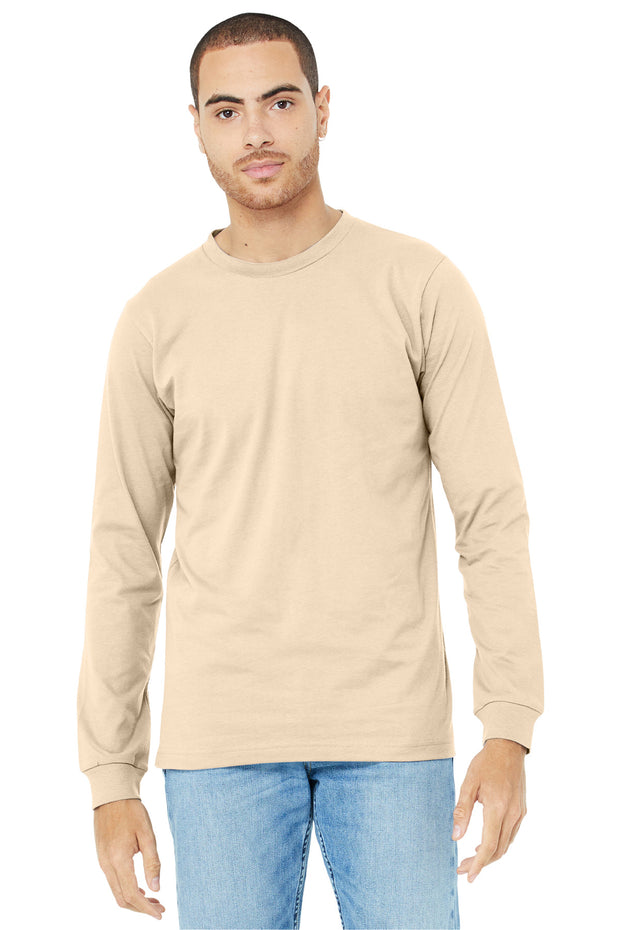 BELLA+CANVAS  ®  Unisex Jersey Long Sleeve Tee. BC3501 - Soft Cream