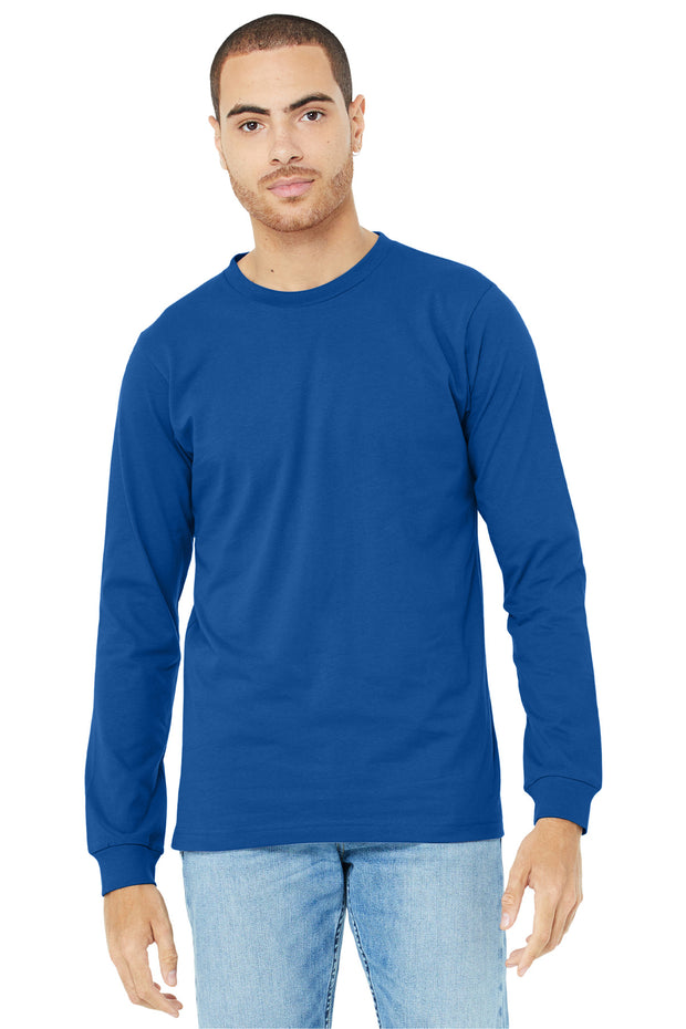 BELLA+CANVAS  ®  Unisex Jersey Long Sleeve Tee. BC3501 - True Royal