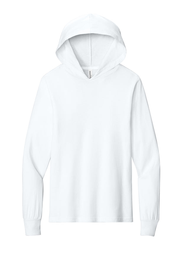 BELLA+CANVAS  ®  Unisex Jersey Long Sleeve Hoodie. BC3512