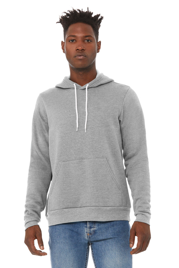 BELLA+CANVAS  ®  Unisex Sponge Fleece Pullover Hoodie. BC3719 - Athletic Heather