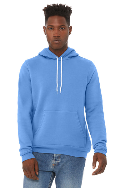 BELLA+CANVAS  ®  Unisex Sponge Fleece Pullover Hoodie. BC3719 - Carolina Blue
