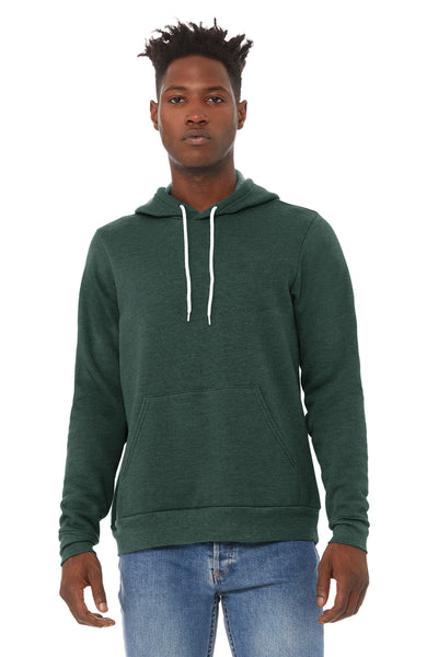 BELLA+CANVAS  ®  Unisex Sponge Fleece Pullover Hoodie. BC3719 - Heather Forest