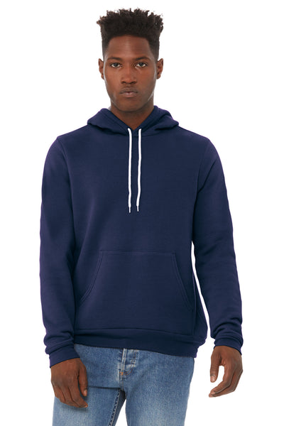 BELLA+CANVAS  ®  Unisex Sponge Fleece Pullover Hoodie. BC3719 - Navy