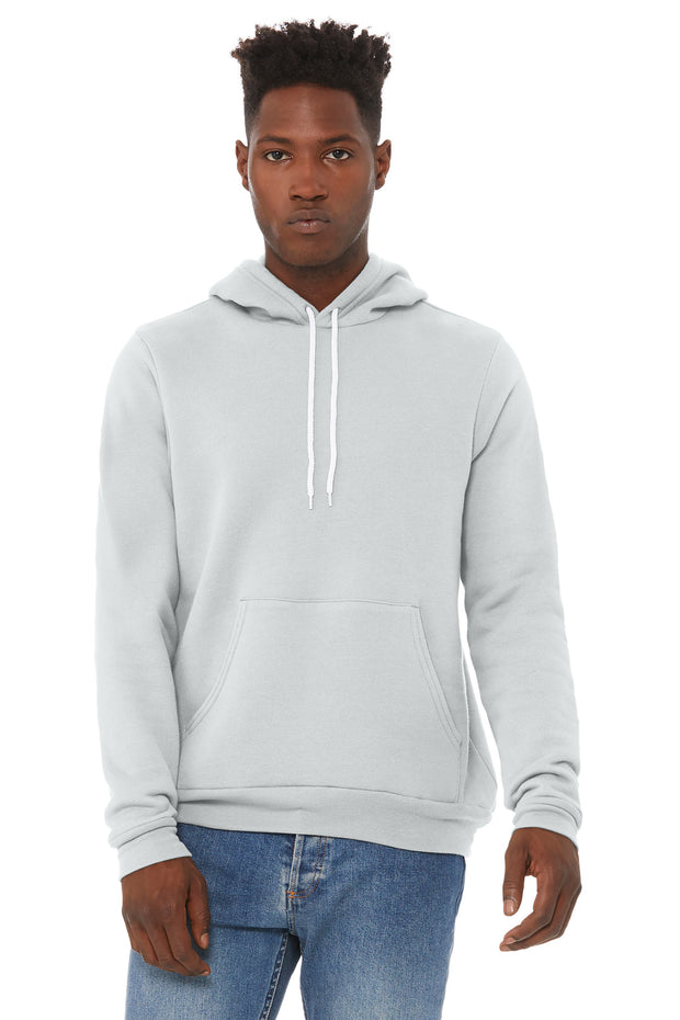 BELLA+CANVAS  ®  Unisex Sponge Fleece Pullover Hoodie. BC3719 - Silver