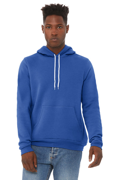 BELLA+CANVAS  ®  Unisex Sponge Fleece Pullover Hoodie. BC3719 - True Royal