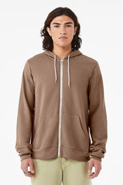BELLA+CANVAS  ®  Unisex Sponge Fleece Full-Zip Hoodie. BC3739