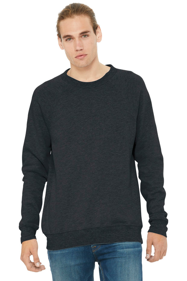 BELLA+CANVAS  ®  Unisex Sponge Fleece Raglan Sweatshirt. BC3901