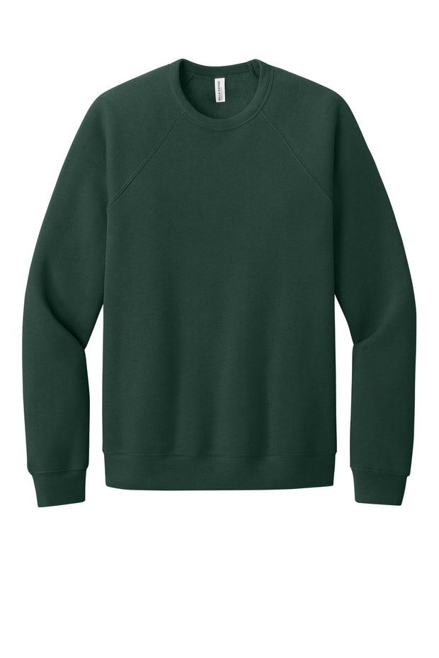 BELLA+CANVAS  ®  Unisex Sponge Fleece Raglan Sweatshirt. BC3901