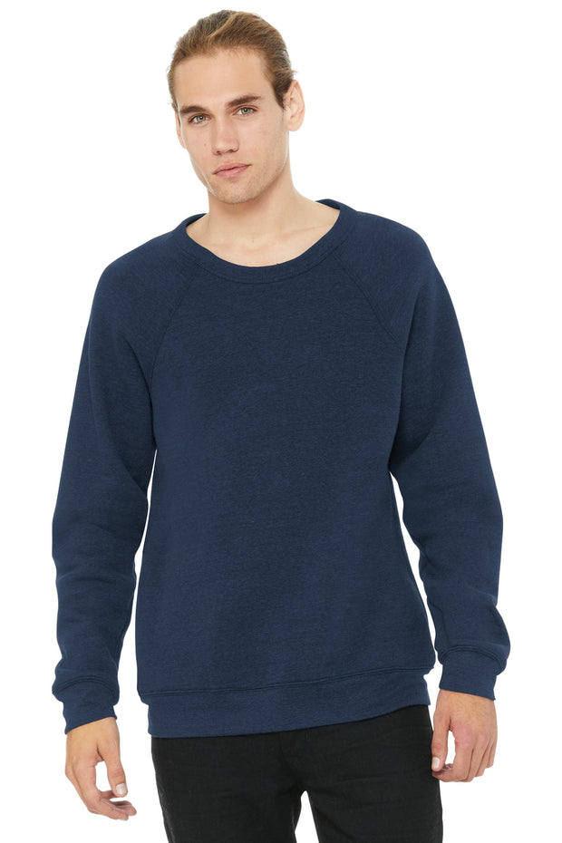 BELLA+CANVAS  ®  Unisex Sponge Fleece Raglan Sweatshirt. BC3901