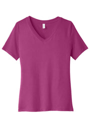 BELLA+CANVAS  ®  Women's Relaxed Jersey Short Sleeve V-Neck Tee. BC6405