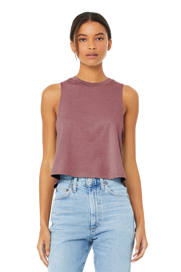 BELLA+CANVAS  ®  Women's Racerback Cropped Tank. BC6682