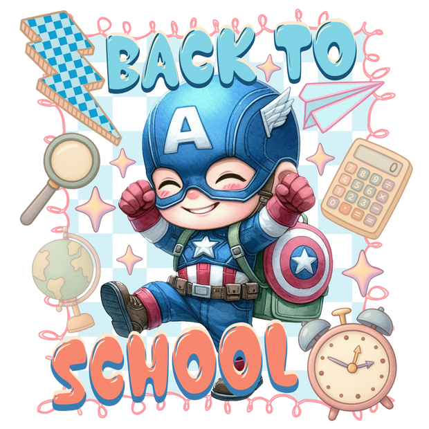 Baby Avenger Back to School DTF (direct-to-film) Transfer