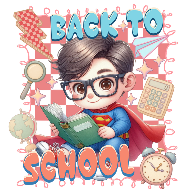Back to School Spiderboy DTF (direct-to-film) Transfer