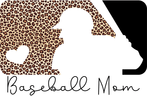 Baseball Leopard Mom - Twisted Image Transfers