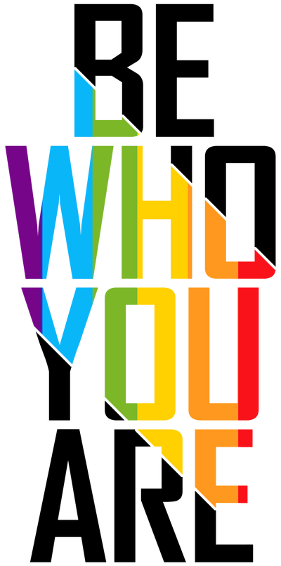 Be Who You Are Black DTF Direct to Film Transfer - Twisted Image Transfers