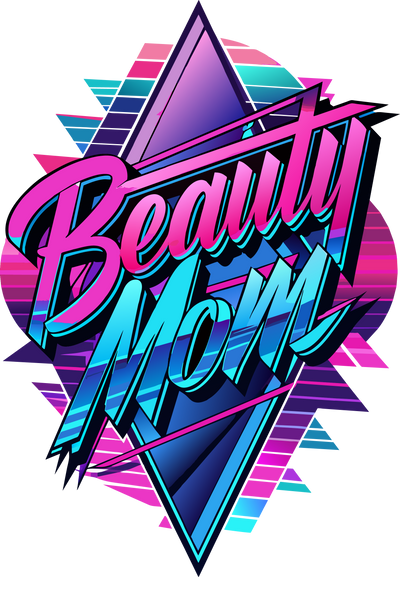 Beauty Mom Diamond Background DTF (direct-to-film) Transfer