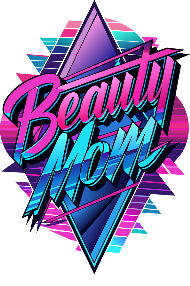 Beauty Mom Diamond Background DTF (direct-to-film) Transfer