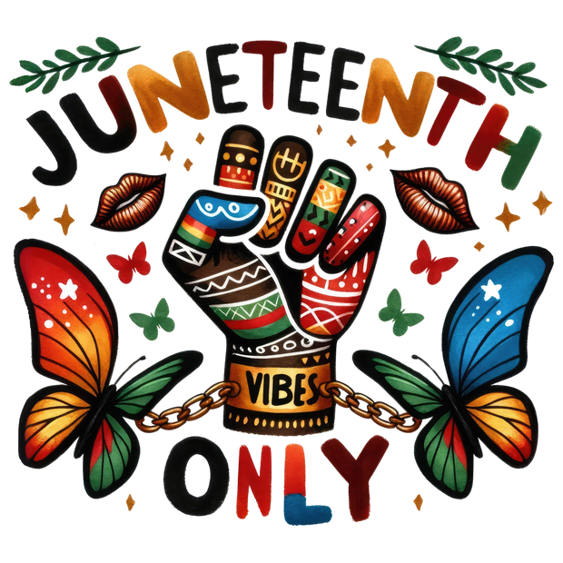 Black History Month African Vibes DTF (direct-to-film)