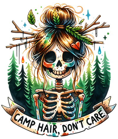 CAMP HAIR DONT CARE DTF (direct-to-film) Transfer
