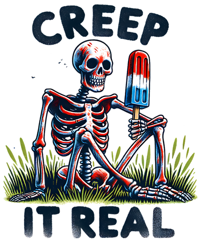 CREEP IT REAL 2 DTF (direct-to-film) Transfer