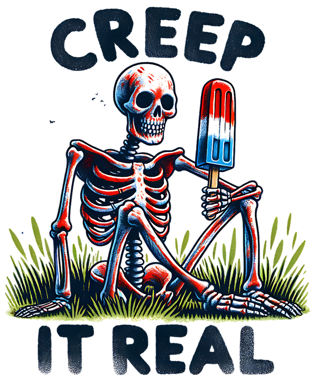 CREEP IT REAL 2 DTF (direct-to-film) Transfer