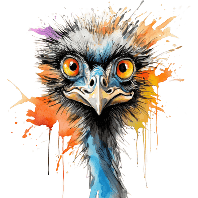 Color Splash Emu DTF (direct-to-film) Transfer