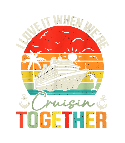 Colorful Horizon Cruisin DTF (direct-to-film) Transfer