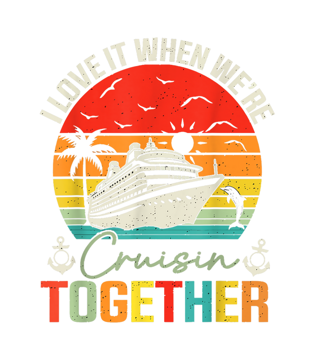 Colorful Horizon Cruisin DTF (direct-to-film) Transfer