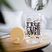 True Crime Junkie 16oz UV DTF Libby Wrap