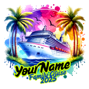 Family Cruise 2025 DTF (direct-to-film) Transfer