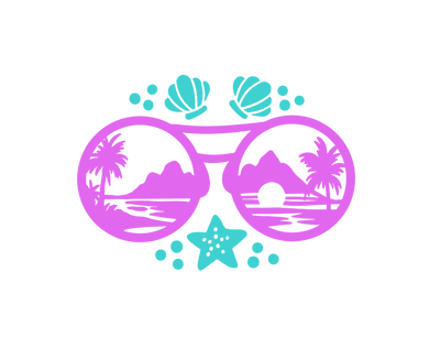 Cruise Squad Purple Glasses DTF (direct-to-film) Transfer