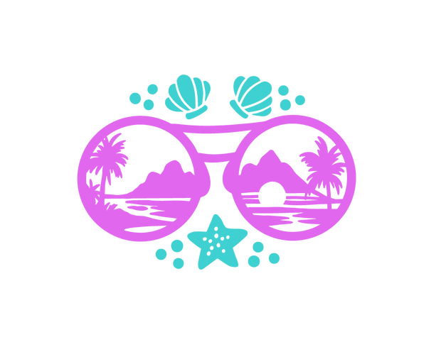 Cruise Squad Purple Glasses DTF (direct-to-film) Transfer