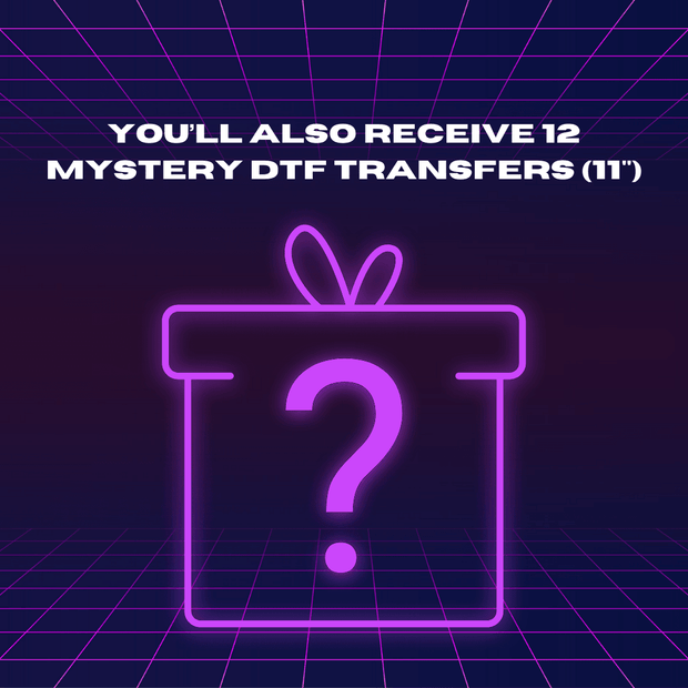 Christmas Partial Reveal Mystery Grab Bag DTF Direct to Film Transfers - Twisted Image Transfers