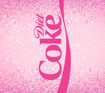 Diet Coke Pink 20 oz Skinny Tumbler