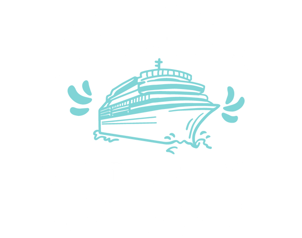 Don't Fall off the Boat in White DTF (direct-to-film) Transfer