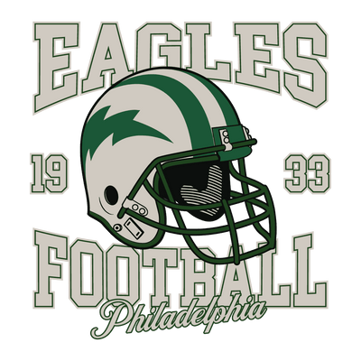 Eagles Football 19 33 DTF (direct-to-film) Transfer