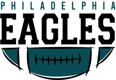 Eagles & Half a Football DTF (direct-to-film) Transfer