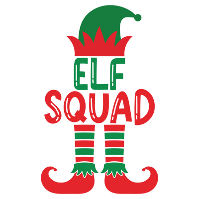 Elf Squad Direct to Film DTF Transfer - Twisted Image Transfers