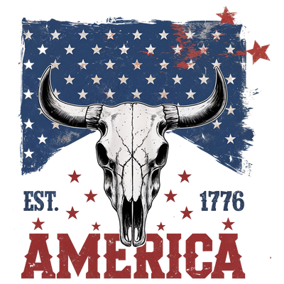 Est 1776 America USA DTF (direct-to-film) Transfer