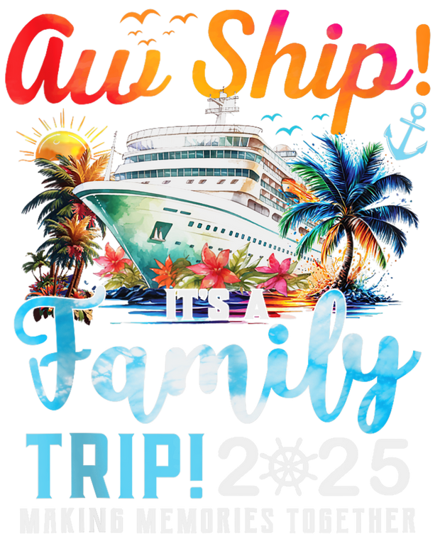 Family Trip Aw Ship DTF (direct-to-film) Transfer