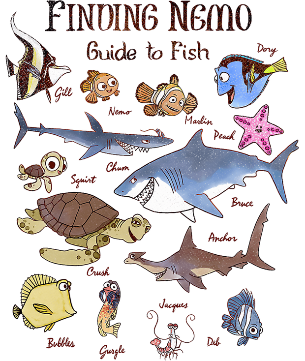 Finding Nemo Guide to Fish DTF (direct-to-film) Transfer