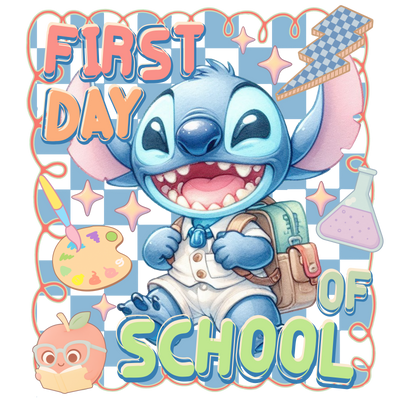 First Day Stitch in Suit DTF (direct-to-film) Transfer