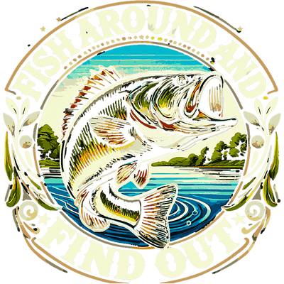 Fish Around and Find Out DTF (direct-to-film) Transfer