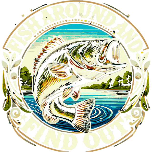 Fish Around and Find Out DTF (direct-to-film) Transfer